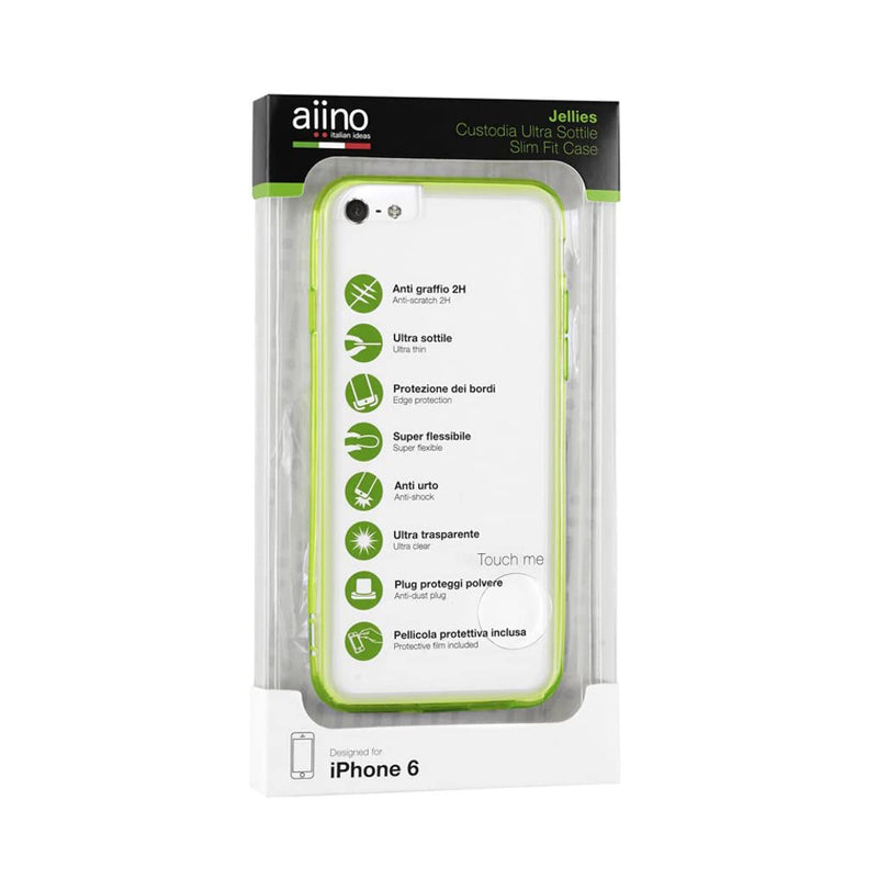 Aiino iPhone 6 Jellies Case -Green