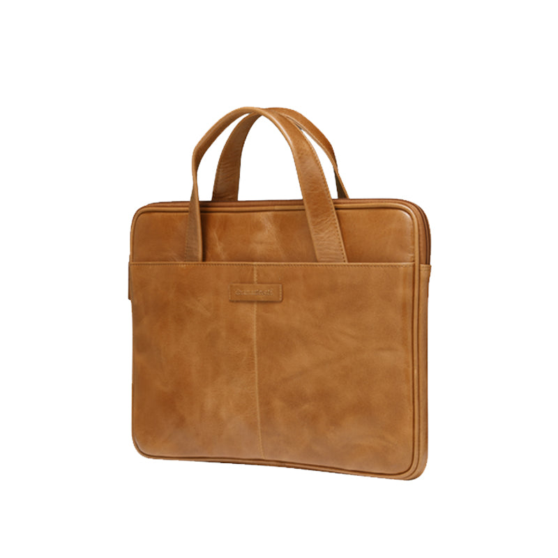 dbramante1928 Silkeborg (2nd Gen) Full Grain Leather Bag 13" - Golden Tan