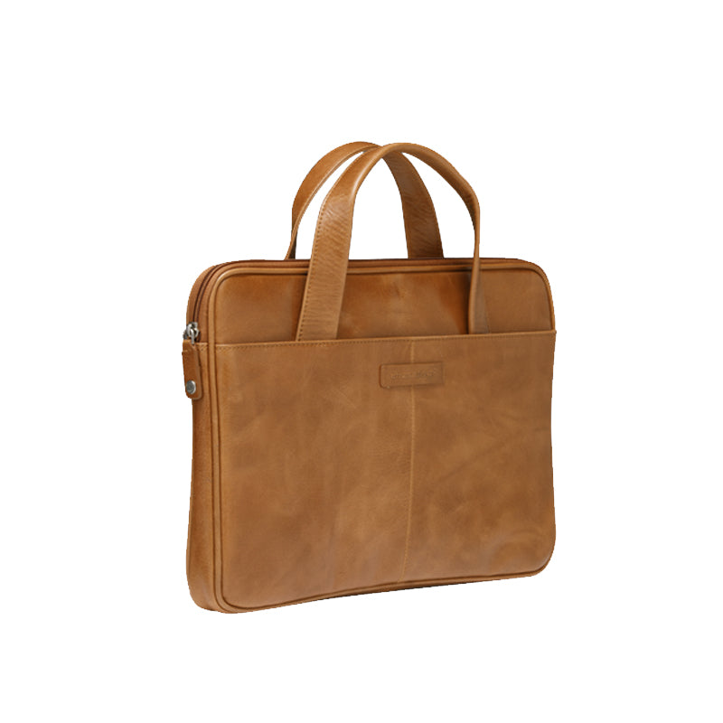 dbramante1928 Silkeborg (2nd Gen) Full Grain Leather Bag 13" - Golden Tan