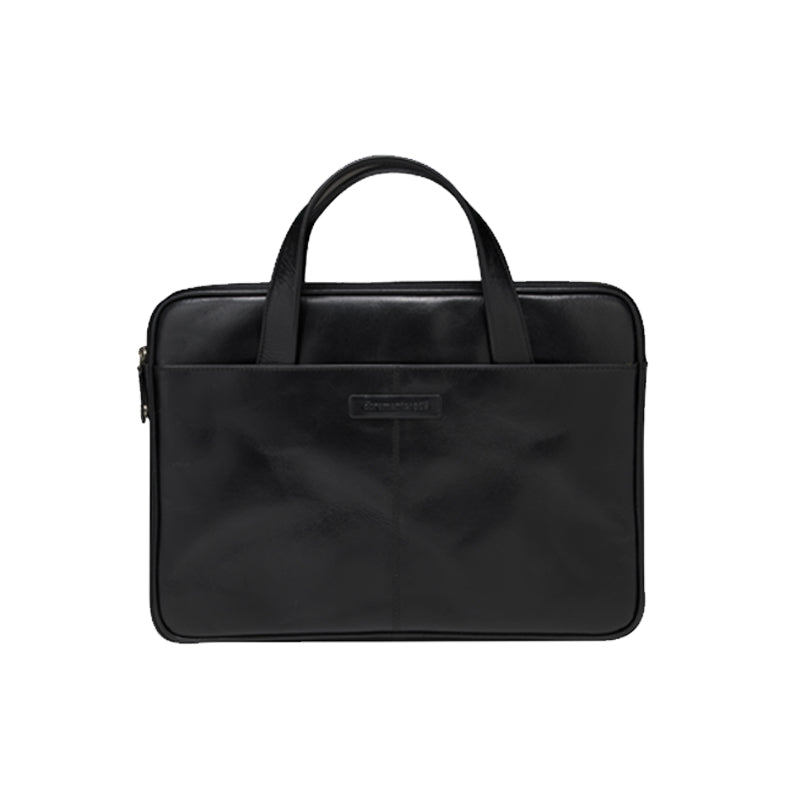 dbramante1928 Silkeborg (2nd Gen) Full Grain Leather Bag 13" - Black