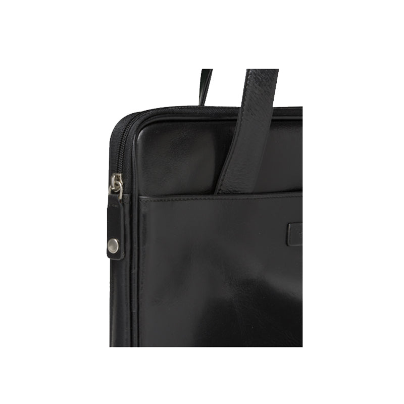 dbramante1928 Silkeborg (2nd Gen) Full Grain Leather Bag 13" - Black