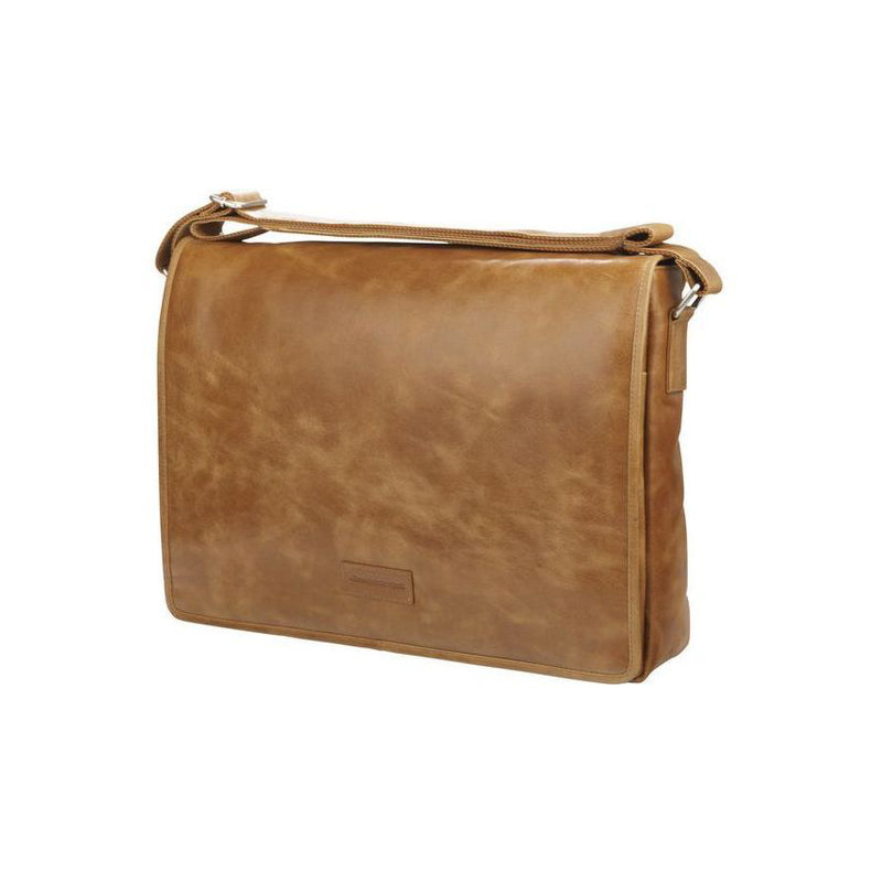 dbramante1928 Marselisborg Messenger 16" Tan - Full Grain Leather