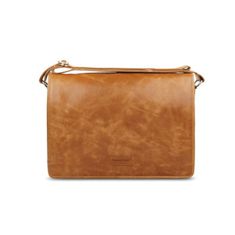 dbramante1928 Marselisborg Messenger 16" Tan - Full Grain Leather