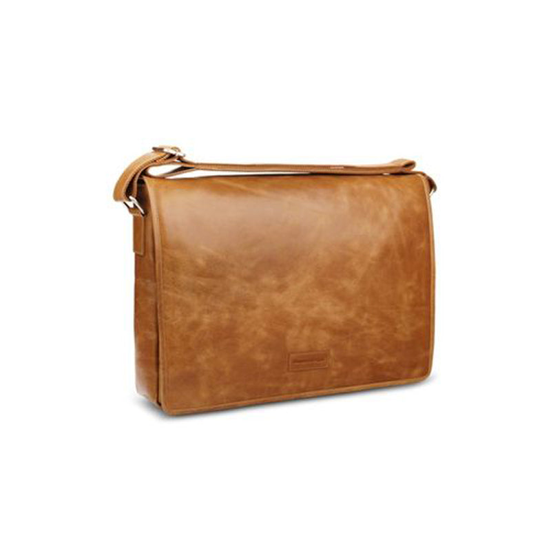 dbramante1928 Marselisborg Messenger 16" Tan - Full Grain Leather