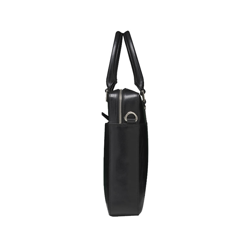 dbramante1928 Rosenborg (2nd Gen) Full Grain Leather Bag 16" - Black
