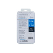 RivaCase RivaPower VA4422 Wall Charger UK Plug (2 USB /2.4 A), with Micro USB Cable