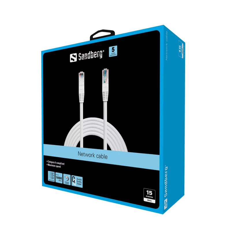 Sandberg Network Cable UTP Cat6 15m