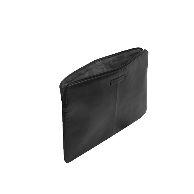 dbramante1928 Skagen Pro Full Grain Leather Sleeve 15" PC/MB Pro 16" (21)- Black (2nd Gen)