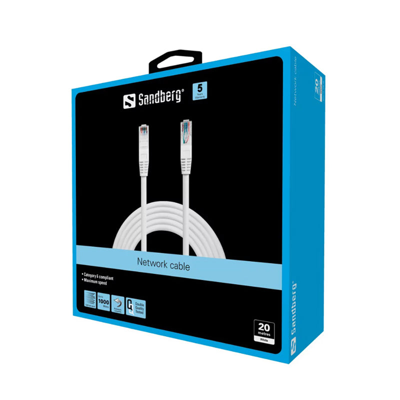 Sandberg Network Cable UTP Cat6 20m