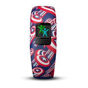 Garmin-VIVOFIT JUNIOR 2 CAPTAIN AMERICA ADJUSTABLE BAND - MAEVEL AVNTURES