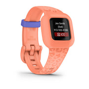 GARMIN Vivofit Junior 3 Peach Leopard