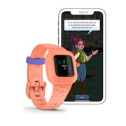 GARMIN Vivofit Junior 3 Peach Leopard