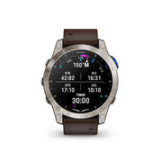 GARMIN D2 Mach 1 Aviator Smartwatch with Oxford Brown Leather Band EMEA