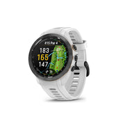 GARMIN Approach S70, 42 MM, Black Ceramic Bezel with White Silicone Band Watch