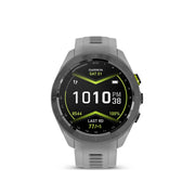 GARMIN Approach S70, 42 MM, Black Ceramic Bezel with Powder Grey Silicone Band Watch