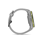 GARMIN Approach S70, 42 MM, Black Ceramic Bezel with Powder Grey Silicone Band Watch