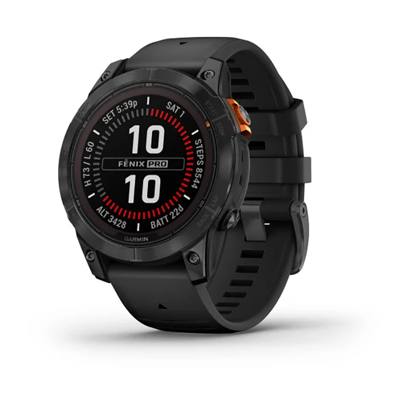 GARMIN Fenix® 7 Pro Solar Edition Slate Grey with Black Band