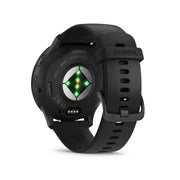 GARMIN Venu® 3 Slate Stainless Steel Bezel with Black Case and Silicone Band