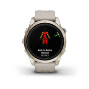 GARMIN Epix™ Pro (Gen 2) Sapphire Edition Soft Gold with Light Sand Band