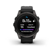 GARMIN Epix™ Pro (Gen 2) Sapphire Edition Carbon Grey DLC Titanium with Black Band