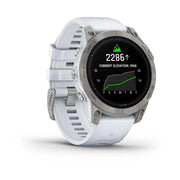 GARMIN Epix™ Pro (Gen 2) Sapphire Edition Titanium with Whitestone Band