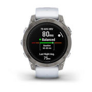 GARMIN Epix™ Pro (Gen 2) Sapphire Edition Titanium with Whitestone Band