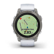 GARMIN Epix™ Pro (Gen 2) Sapphire Edition Titanium with Whitestone Band