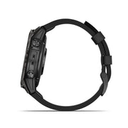 GARMIN Epix™ Pro (Gen 2) Sapphire Edition Carbon Grey DLC Titanium with Black Leather Band