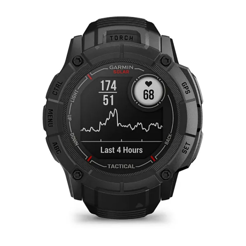 GARMIN Instinct® 2X Solar Tactical Edition Watch Black