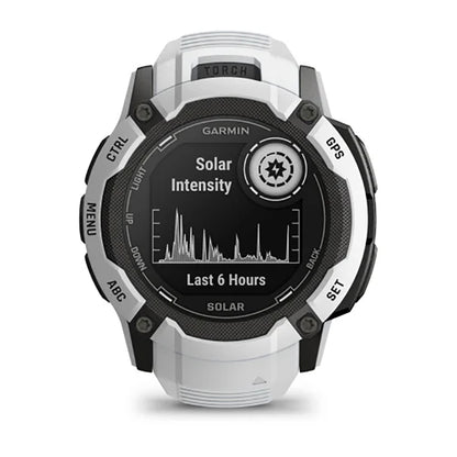 GARMIN Instinct® 2X Solar Standard Edition Watch Whitestone
