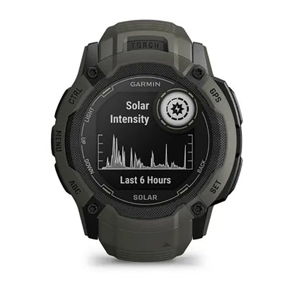 GARMIN Instinct® 2X Solar Standard Edition Watch Moss