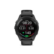 GARMIN Forerunner 265 Black Bezel and Case with Black/Powder Gray Silicone Band