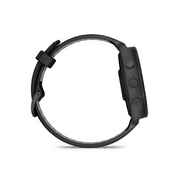 GARMIN Forerunner 265 Black Bezel and Case with Black/Powder Gray Silicone Band