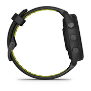 GARMIN Forerunner® 265 Music Black Bezel and Case with Black/Amp Yellow Silicone Band