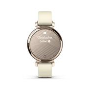 GARMIN Lily® 2 Cream Gold with Coconut Silicone Band