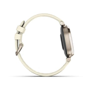 GARMIN Lily® 2 Cream Gold with Coconut Silicone Band