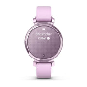 GARMIN Lily® 2 Metallic Lilac with Lilac Silicone Band