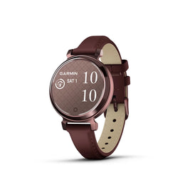 GARMIN Lily 2 Classic Dark Bronze with Mulberry Leather Band