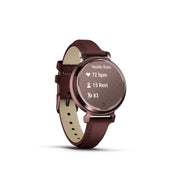 GARMIN Lily 2 Classic Dark Bronze with Mulberry Leather Band