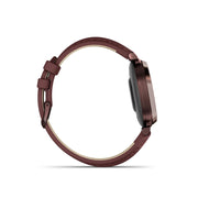GARMIN Lily 2 Classic Dark Bronze with Mulberry Leather Band