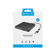 Sandberg USB-C/A DVD Drive