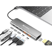 Sandberg USB-C Dock HDMI + 2xUSB-A + 2xUSB-C + PD100W