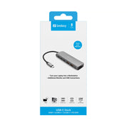 Sandberg USB-C Dock HDMI + 2xUSB-A + 2xUSB-C + PD100W