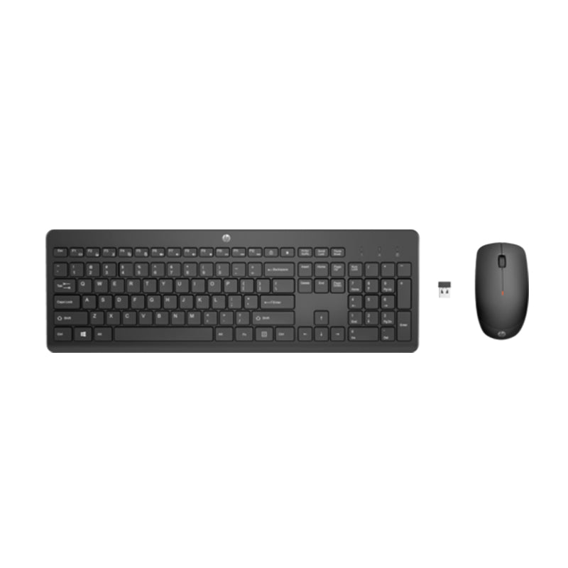 HP 230 Wireless Mouse and Keyboard Combo - Black