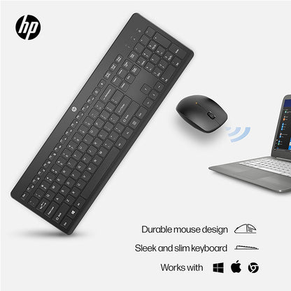 HP 230 Wireless Mouse and Keyboard Combo - Black