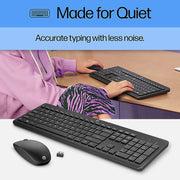 HP 230 Wireless Mouse and Keyboard Combo - Black