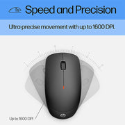 HP 230 Wireless Mouse and Keyboard Combo - Black