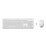 HP 230 Wireless Keyboard and Mouse Combo - White