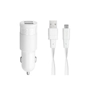 RivaCase RivaPower VA4222 Car Charger (2 USB /2.4 A), with Micro USB Data Cable