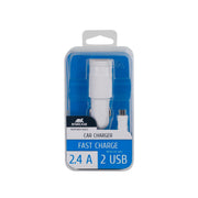 RivaCase RivaPower VA4222 Car Charger (2 USB /2.4 A), with Micro USB Data Cable